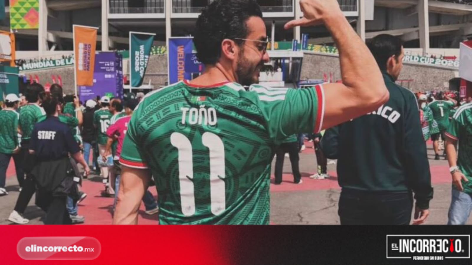 Políticos poblanos aprovechan Mundial 2026 para asistir al debut de México