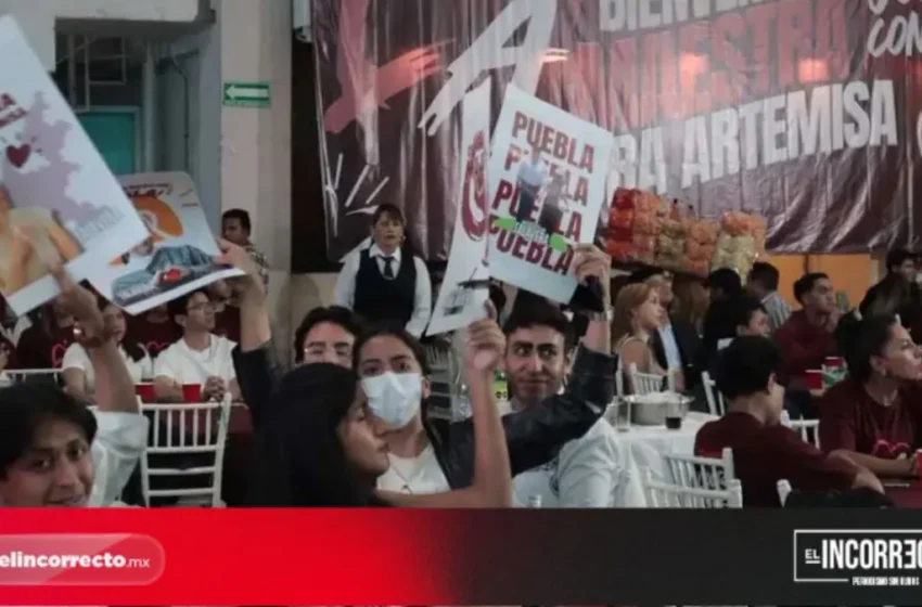 Fue un evento privado “Jóvenes con La Maestra”: Laura Artemisa