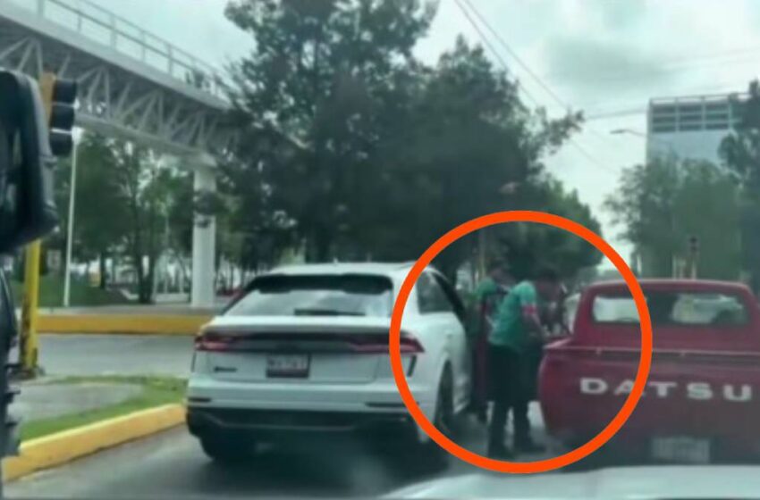  Conductor es golpeado en el Bulevar del Niño Poblano; su mascota huyó en medio del caos