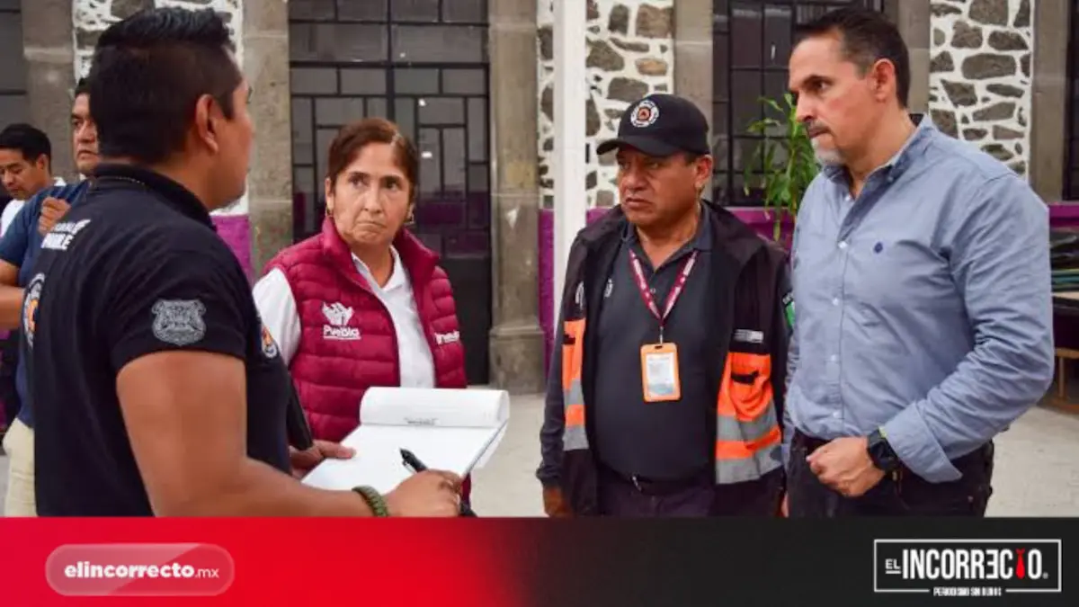 Capacitan a autoridades auxiliares de Puebla para prevenir riesgos por temporada de lluvias