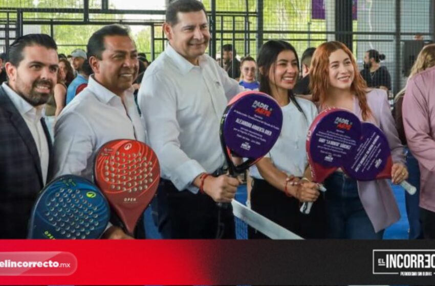  Construirán canchas de pádel en Parques de Puebla; serán concesionadas