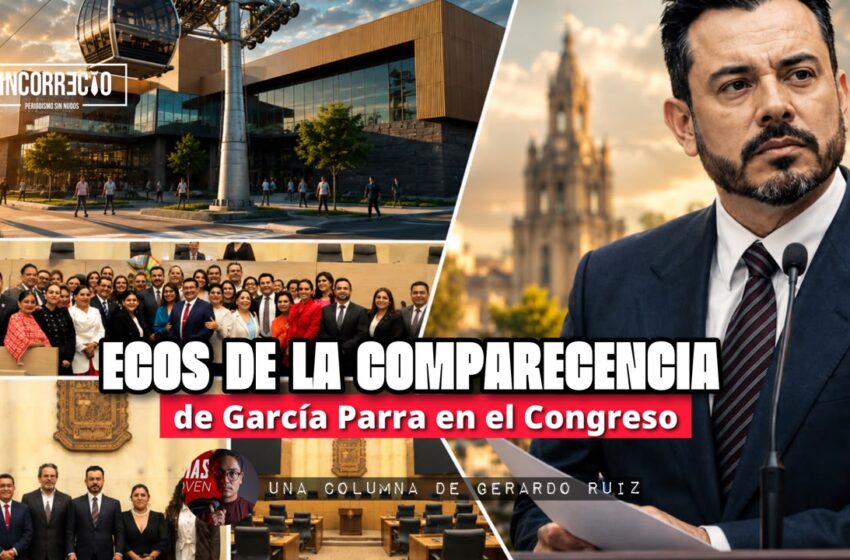  Ecos de la comparecencia de García Parra en el Congreso