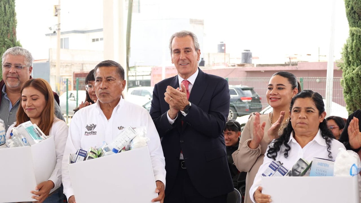 Encabeza Pepe Chedraui Jornada Integral Imparable para acercar servicios y apoyos a las familias poblanas
