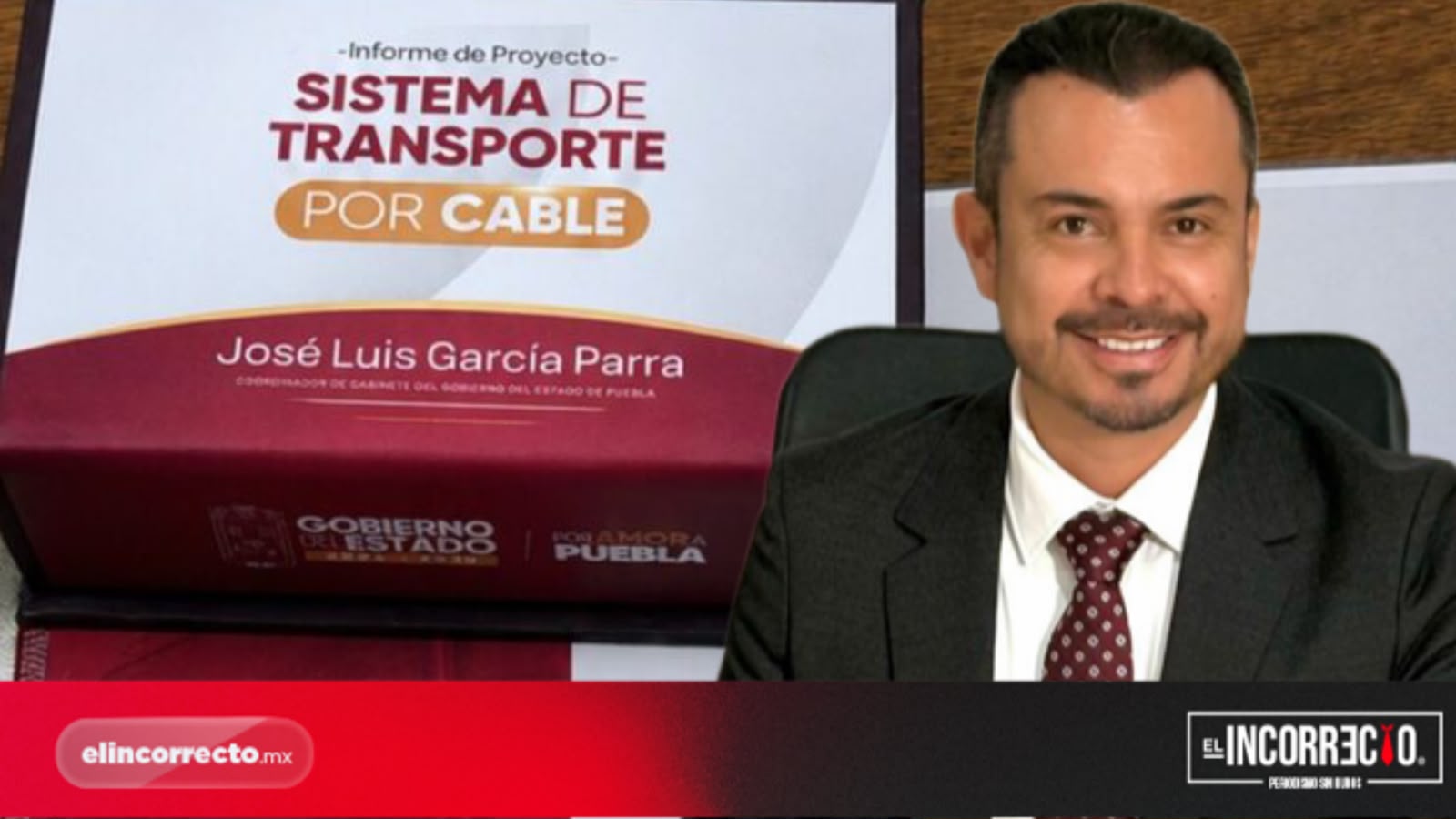Entrega García Para informe del Sistema de Transporte por Cable a diputados locales