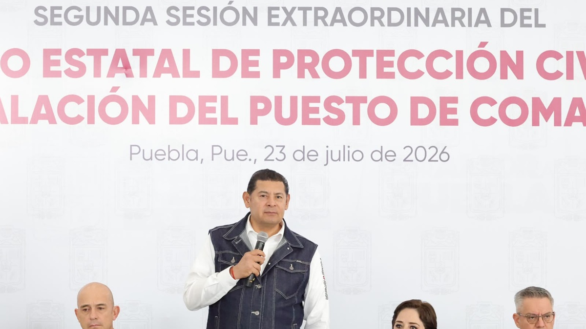 Gobierno federal y estatal instalan primer puesto de mando de protección civil