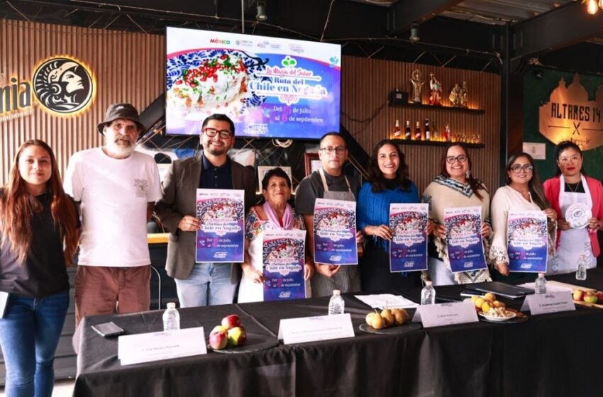  Invita Lupita Cuautle a vivir la Ruta del Chile en Nogada 2026 en San Andrés Cholula