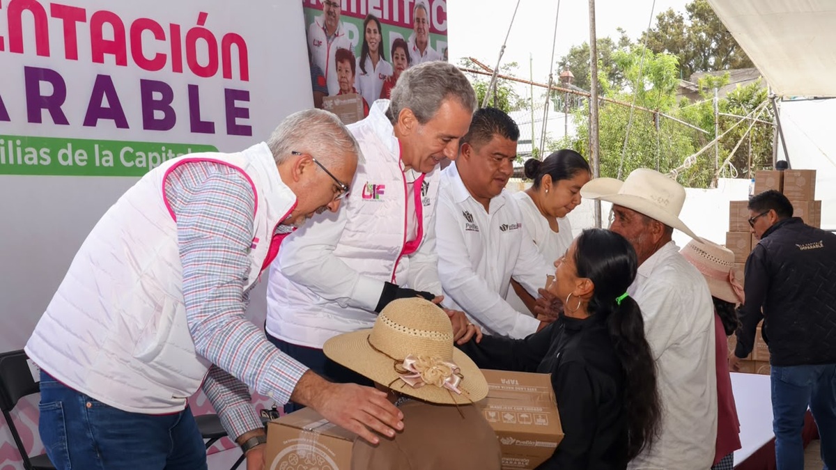 Lleva Pepe Chedraui programa “Alimentación Imparable” a Santa María Guadalupe Tecola