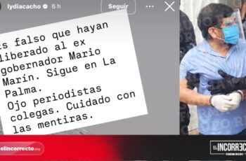 Lydia Cacho desmiente que Mario Marín dejará la cárcel