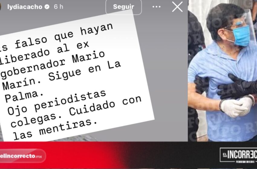  Lydia Cacho desmiente que Mario Marín dejará la cárcel