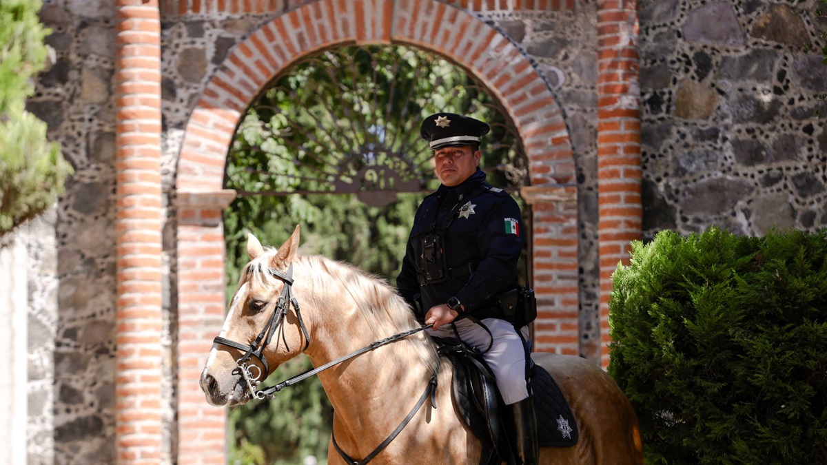 Refuerza San Andrés Cholula la seguridad con motivo del periodo vacacional