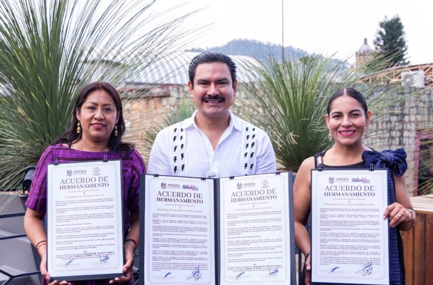  San Andrés Cholula y Oaxaca de Juárez formalizan lazos con hermanamiento para impulsar el desarrollo y la cooperación