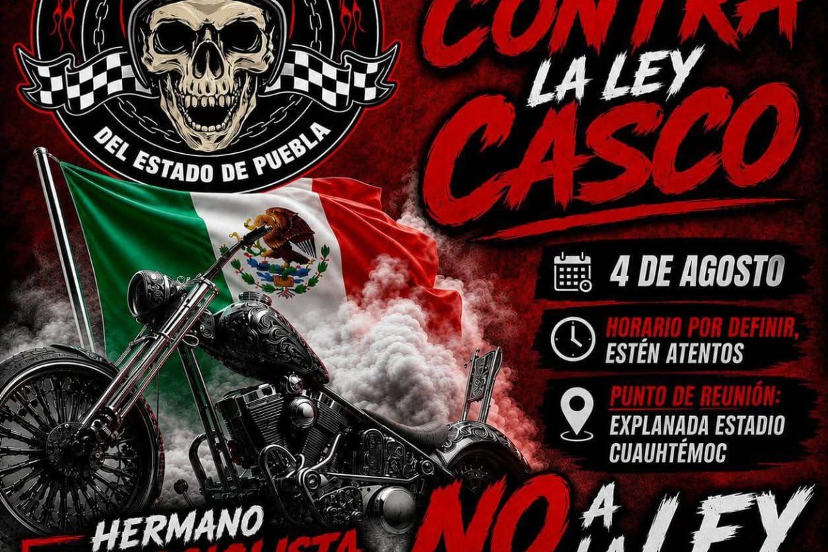 rodada de protesta en Puebla
