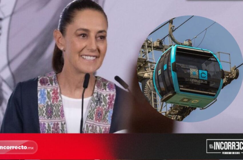 Pide Sheinbaum diálogo para construcción del Transporte por Cable de Puebla