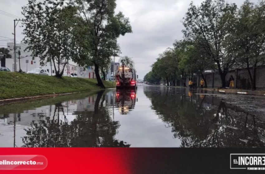  Detectan 56 puntos de encharcamiento en Puebla durante la temporada de lluvias