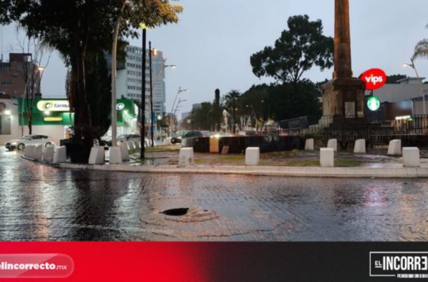  Glorieta de la Juárez esperará hasta 2027 para ser rehabilitada tras daños por lluvias