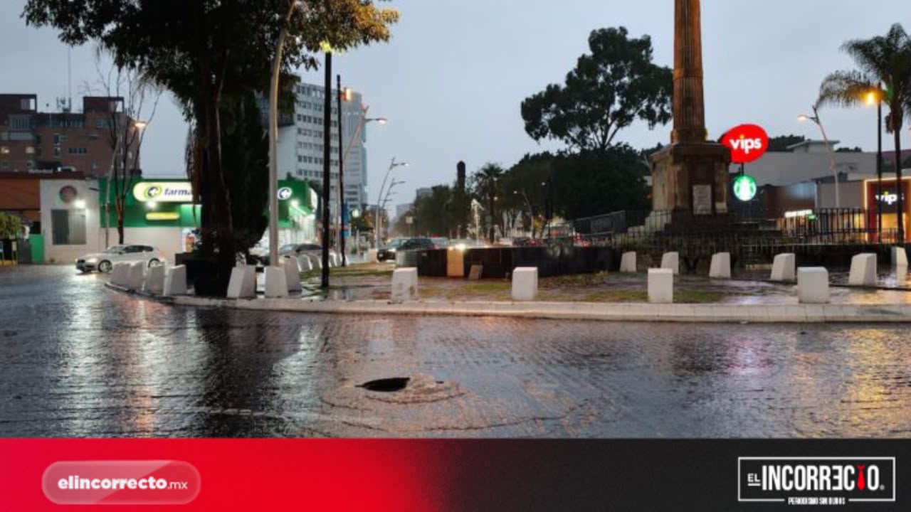 Glorieta de la Juárez esperará hasta 2027 para ser rehabilitada tras daños por lluvias