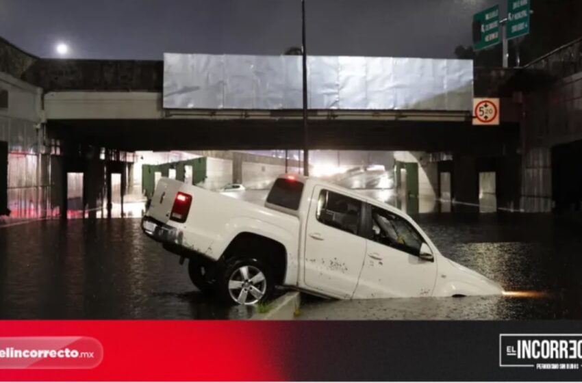  Analizan medidas por daños en el bulevar 5 de Mayo tras lluvias en Puebla