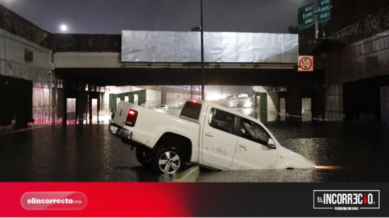 Analizan medidas por daños en el bulevar 5 de Mayo tras lluvias en Puebla