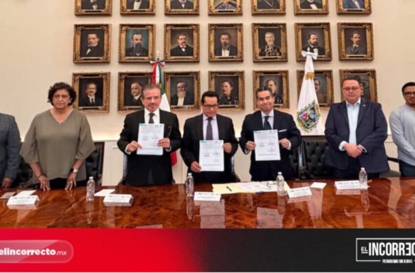  Firman Comisión Estatal de Vivienda de Puebla y Colegio de Notarios convenio para fortalecer la escrituración en programas sociales de vivienda