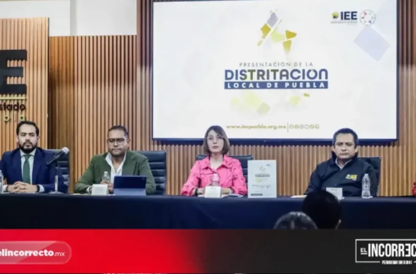  Estas son las nuevas secciones que configuro el IEE en el mapa electoral de Puebla