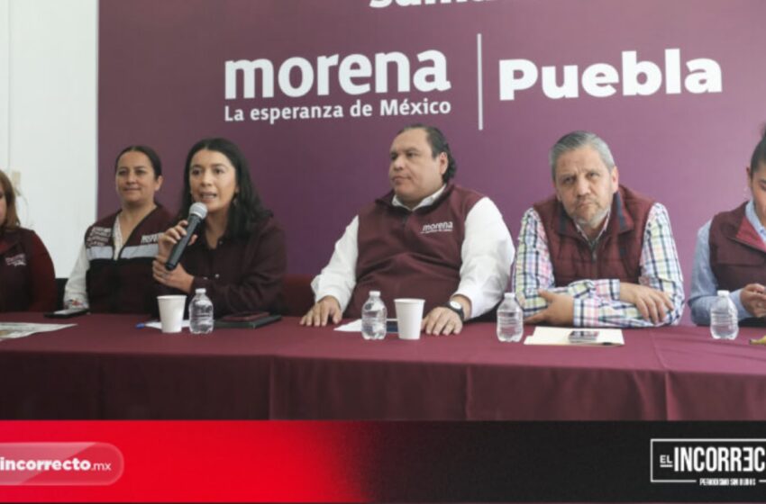  Morena en Puebla descarta sanciones por bardas de aspirantes rumbo a 2027 