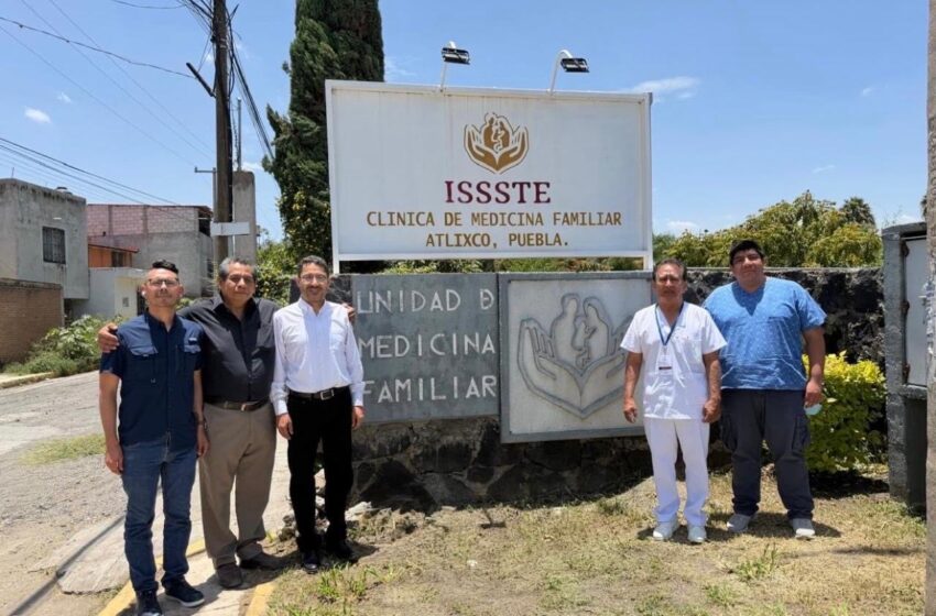  Director general del ISSSTE supervisa la Clínica de Medicina Familiar de Atlixco