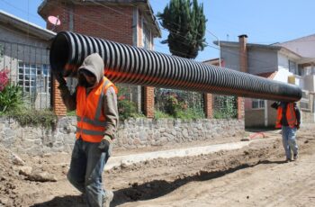Avanza Gobierno de Pepe Chedraui con trabajos de rehabilitación vial en San Sebastián de Aparicio