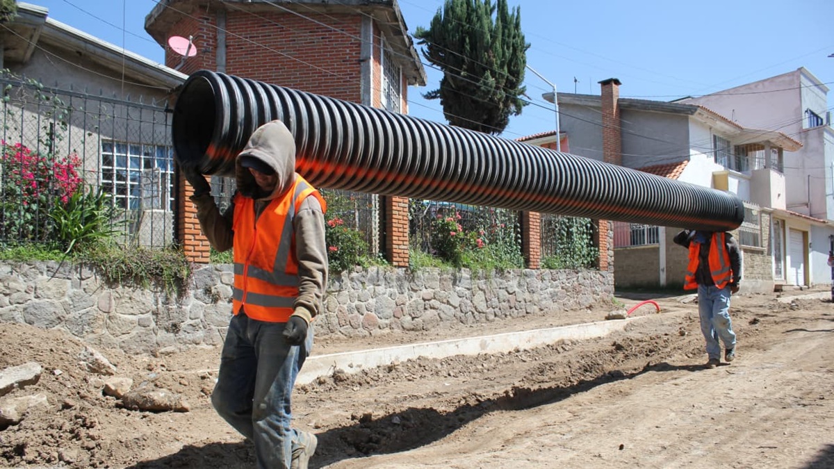 Avanza Gobierno de Pepe Chedraui con trabajos de rehabilitación vial en San Sebastián de Aparicio