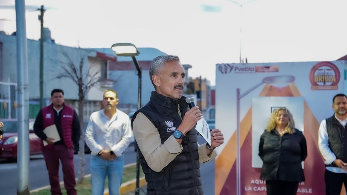 Con Puebla Brilla, Pepe Chedraui moderniza con LED 113 luminarias en Hacienda Los Capulines II