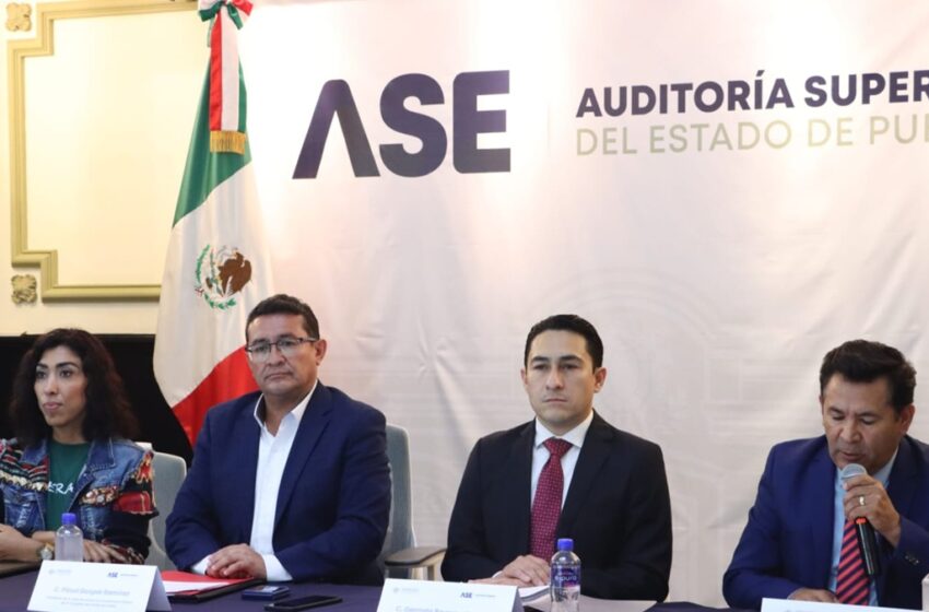  Congreso de Puebla respalda convenio entre la ASE y la ASF para fiscalizar recursos federales en los 217 municipios