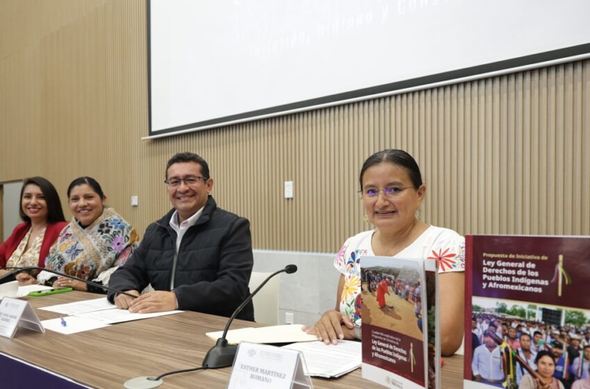  Consulta a pueblos y comunidades indígenas es fundamental para construir una Ley acorde a sus realidades: Esther Martínez