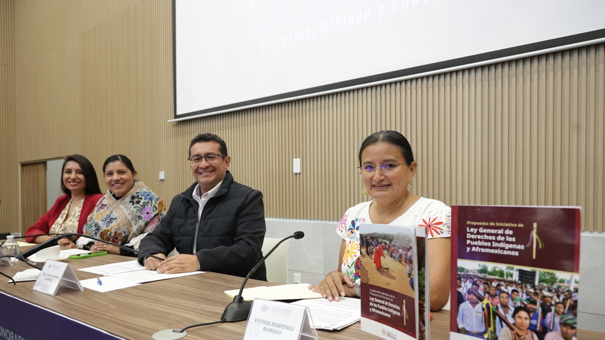 Consulta a pueblos y comunidades indígenas es fundamental para construir una Ley acorde a sus realidades: Esther Martínez