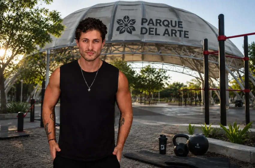  Daniel Azuara llevará el movimiento “Regálale Vida a tus Días” al Parque del Arte con una clase funcional gratuita