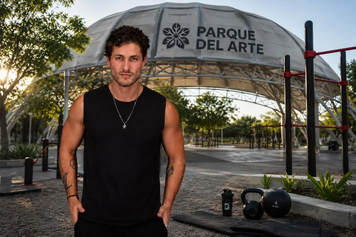 Daniel Azuara llevará el movimiento “Regálale Vida a tus Días” al Parque del Arte con una clase funcional gratuita