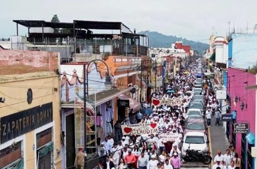  De la mano de Tonantzin Fernández, San Pedro Cholula se suma a la defensa de la soberanía nacional