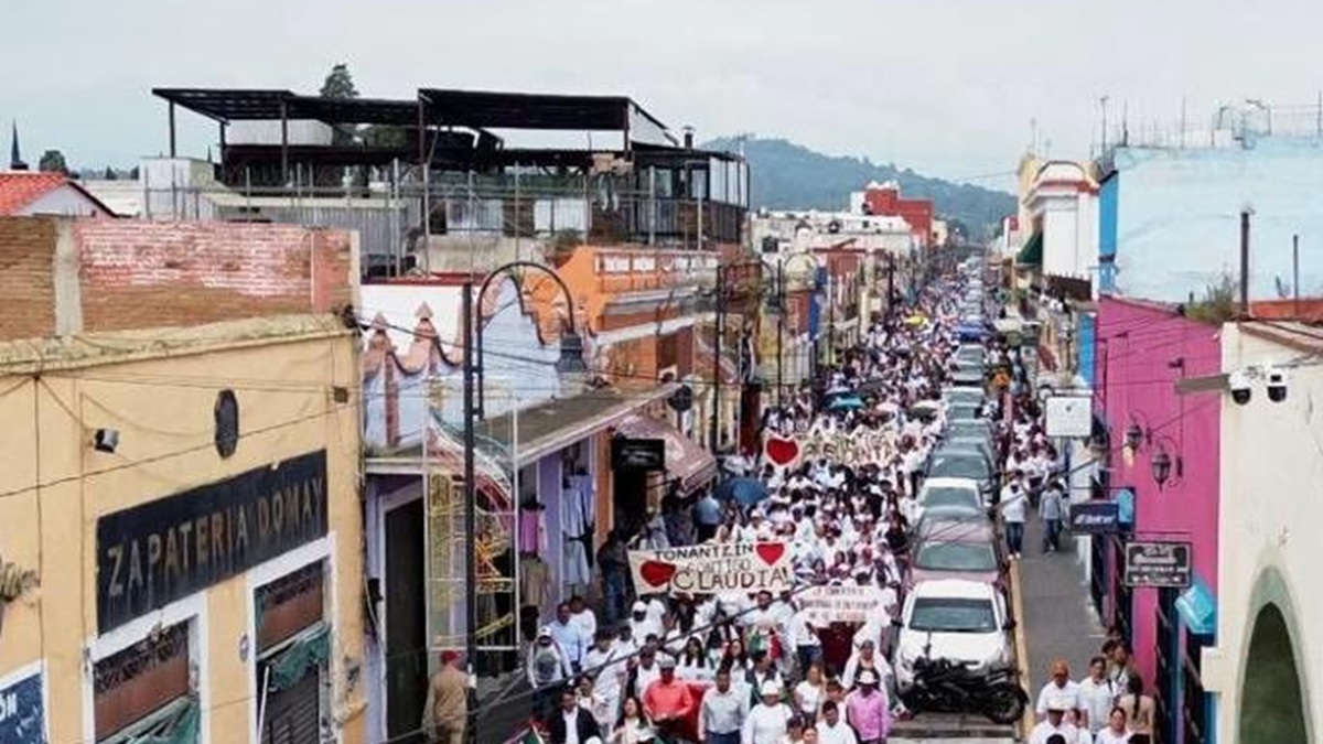 De la mano de Tonantzin Fernández, San Pedro Cholula se suma a la defensa de la soberanía nacional