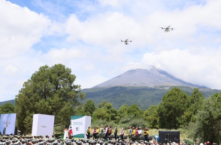  Desde Puebla, presidenta Sheinbaum firma decreto para reforestar a México y restaurar ecosistemas