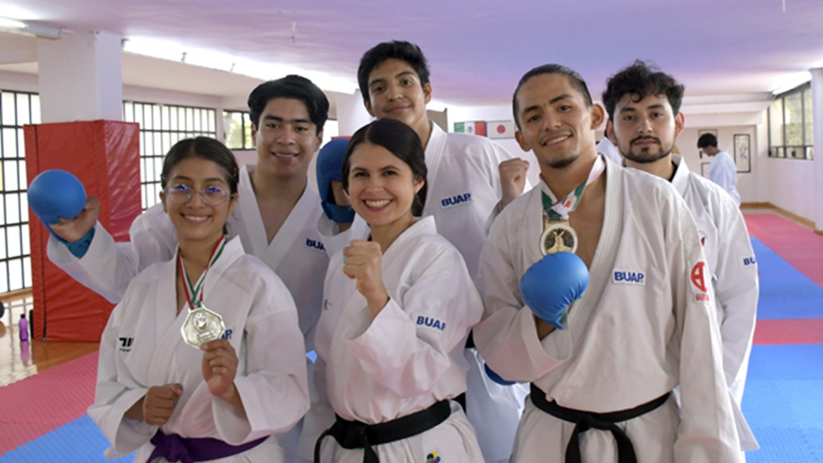 Destaca selectivo BUAP en Campeonato Nacional de Karate