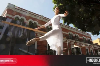 Elisa Carrillo convierte el Zócalo de Puebla en escenario de ballet