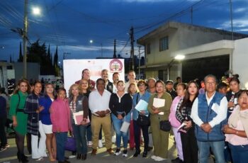 Entrega Gobierno de Pepe Chedraui modernización de 143 luminarias en la México 83