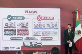 Estas placas ya no son vigentes en Puebla y tendrás que cambiarlas
