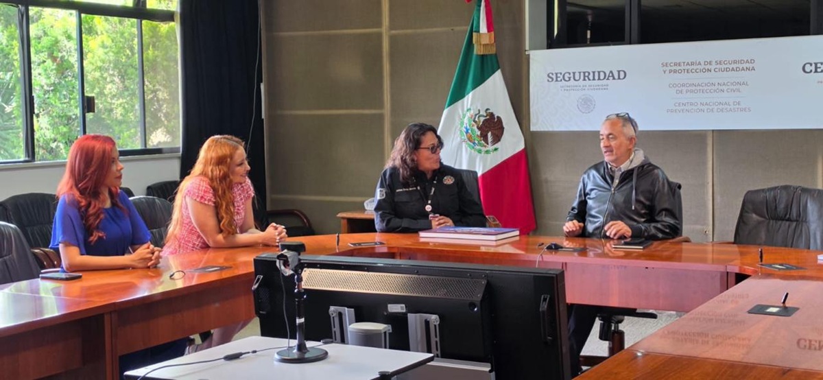 Fortalece gobierno de Pepe Chedraui cultura de la prevención con entrega formal del Atlas de Riesgos ante el CENAPRED