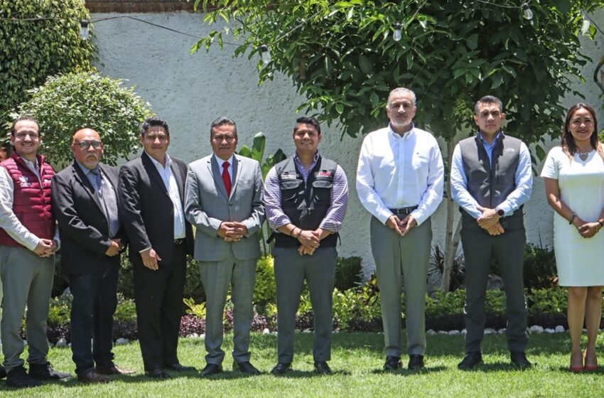  Fortalecen Cuautlancingo, Puebla, Coronango y San Pedro Cholula coordinación en materia de seguridad