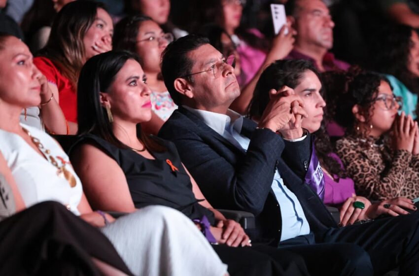  Gobierno estatal convierte lucha de Olimpia en conciencia colectiva para proteger mujeres