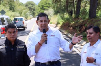 Gobierno estatal impulsa movilidad, turismo y seguridad con camino San Nicolás-Amecameca