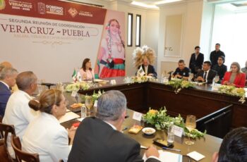 Gobiernos estatales de Puebla y Veracruz refuerzan coordinación en materia de seguridad
