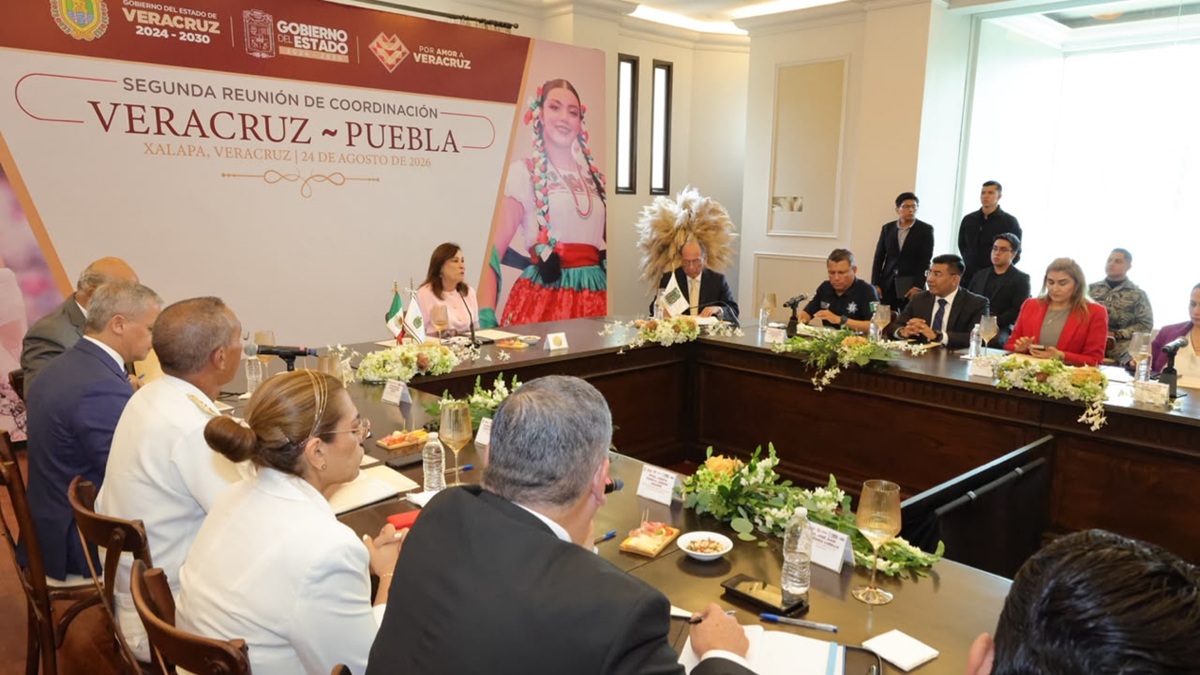Gobiernos estatales de Puebla y Veracruz refuerzan coordinación en materia de seguridad