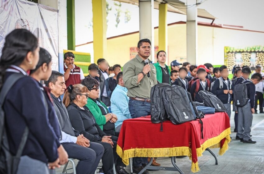  Inicia Omar Muñoz programa “Escuela Segura 2026”