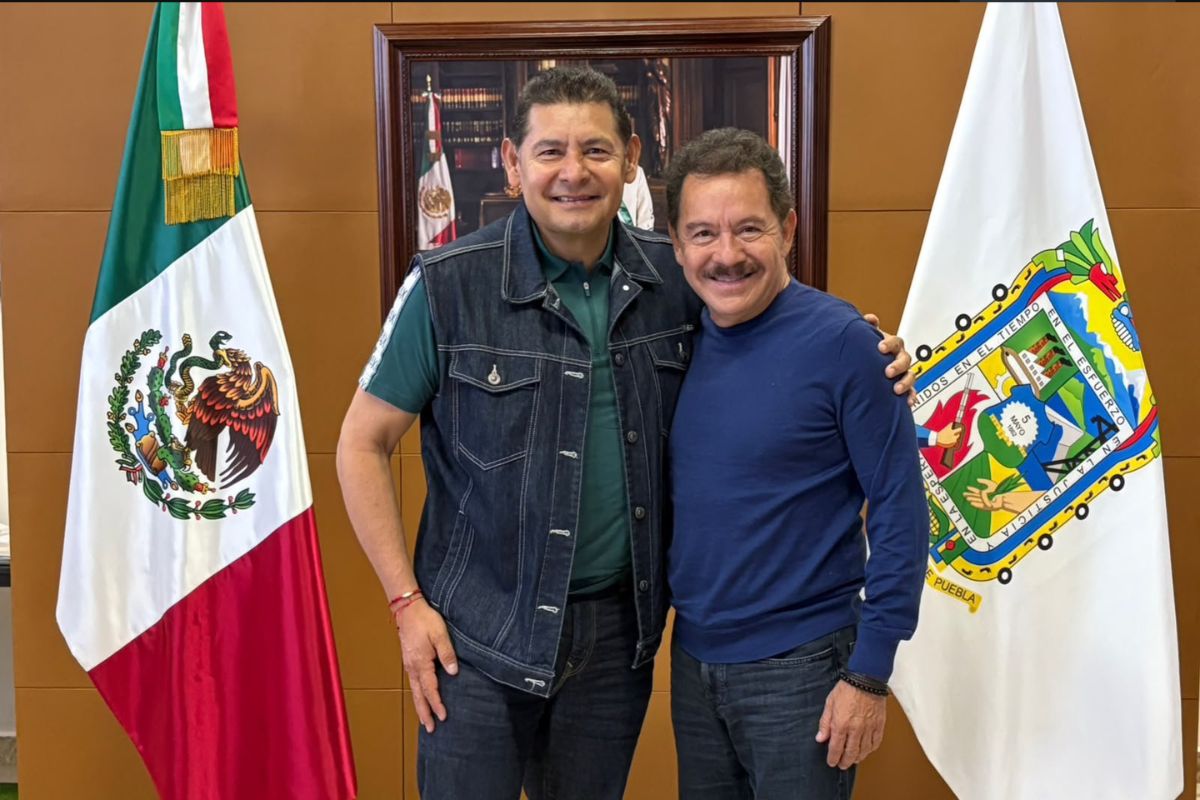 Armenta sostiene mesa de trabajo con Nacho Mier para el “bienestar de los poblanos”