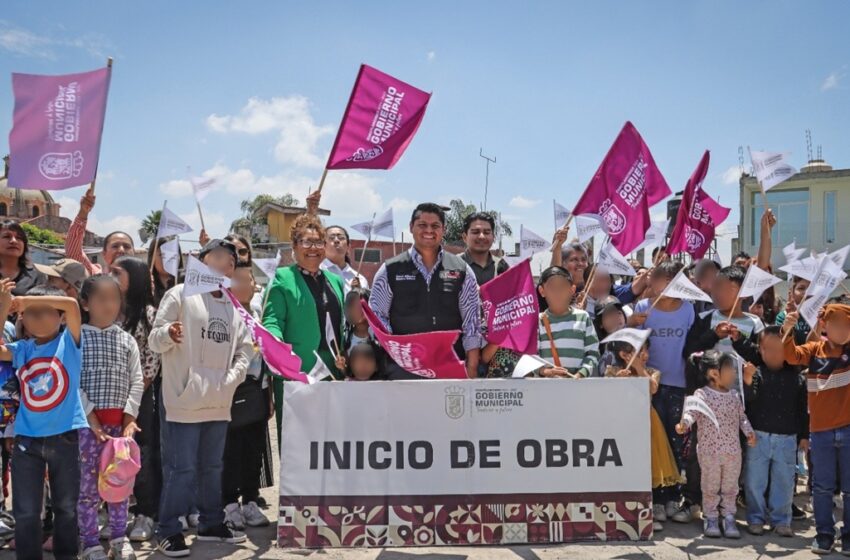  Omar Muñoz inicia construcción del Parque de las Infancias